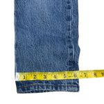 Levi's 501T Floral Jeans Embroidered Distressed Cropped Tapered Crop Denim 26 Photo 14