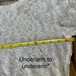 Ariat off white Lace long sleeve top size medium boho vibes Photo 4
