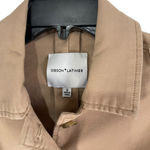 Gibson Latimer Gibson Size‎ Small Latimer Button Up Tan Jacket Photo 4