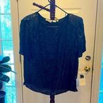 FASHION CREATION NY BLACK SEQUIN AND BEADED TOP. SIZE 8 Photo 0