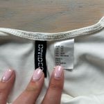 Divided H&M White Crop Top Photo 2