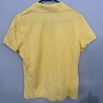 Brooks Brothers Vintage  346 Yellow Slim Fit Polo Shirt Women's Size Large Photo 8