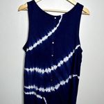 Olive & Oak Tie Dye Blue Tank Top Photo 4