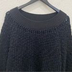 Free People  OB766144 Pandora’s Boat Neck Sweater in Black Size XS Photo 9