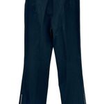 St. John Sport Womens Preppy Zip Ankle Wide Leg Dress Trouser Pants Size 6 Black Photo 7