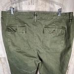 Frame  Wide Leg Button Fly Jeans – Olive Green – Size 34 – Pockets – MSRP $258 Photo 4