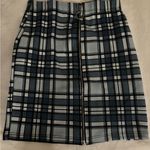Rainbow Sandals Rainbow Blue Plaid Pencil Skirt Photo 0