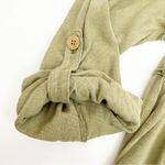 Free People  X We The Free Jolin Linen Cotton Tunic Blouse Top Hot Spring Green Photo 9