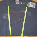 LF 🦋 Furst of a kind Coors Lights zipper cropped shirt Photo 1