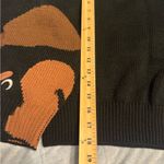 Cider  Black and Brown Graphic‎ Sweater Photo 4
