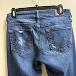 True Religion  Halle Mid Rise Women's Super Skinny Studded Denim Jeans Size 26 Photo 3