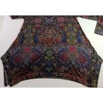 Soft Surroundings FALL FLORAL PAISLEY SOFT PRINTED COZY BOHO OVERSIZED TUNIC SML Photo 9