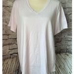 Carhartt V Neck Lilac T-Shirt Relaxed Fit Women’s 1X Photo 0