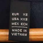 Mango  Rhinestone Tunic Top Womens Showgirl NYE Navy Blue 2010s Glam Size XXS Photo 2