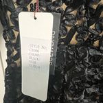 Sue Wong  Black Cocktail Dress, New with Tags, Size 4 Photo 4