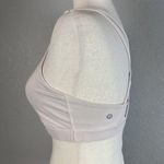 Lululemon  Womens Energy Sports Bra Size 8 Blush Pink Strappy Photo 1