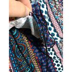 Kristin Nicole Off The Shoulder Ruffle Top Blouse XL Paisley Hippie Boho Artsy Photo 4