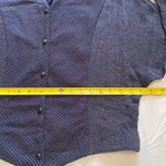 Coldwater Creek Vintage  women outfit, top & skirt Navy size on top L, skirt M. Photo 4