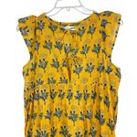 EMERSON FRY INDIA COLLECTION marigold yellow angel dress M L Size M Photo 4