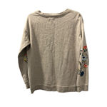 Anthropologie Sundry Floral Embroidered Crew Neck Pullover Sweater Size 1 Small Photo 6