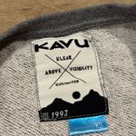 KAVU  Highline Crew Neck Sweater Jacquard Knit Pattern Size XS Photo 1