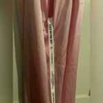 Lucy in the Sky  Siobhán Satin Ruffle Maxi Dress in Pink size XXS Photo 3