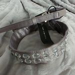 The Limited  Silver Grey Rhinestone  Belt Photo 0