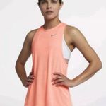 Nike  Dry-Fit Medalist Running Split Tank Top Blue Size Large Photo 1