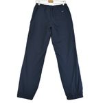 Eddie Bauer  Womens Size 6 Navy Blue Fleece Lined Cargo Jogger Pants Photo 1