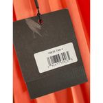 Mac Duggal  Size 4 NEW Orange Pleated Halter Neck Flowy Mini Trapeze Dress 49636 Photo 7