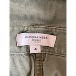 Marissa Webb Collective Canvas Cropped Pants Olive Green Womens 4 Photo 9