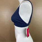 Commando  Luxury Rib Bralette Nightshadow Blue Small NWT Photo 6