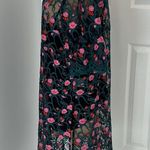 Moulinette Soeurs Anthropologie Floral Embroidered Mesh Tunic Dress Photo 4