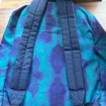 Ivory Ella  Save The Elephants Est 2015 Blue Backpack Tie-Dye Book Bag Zip Pocket Photo 1