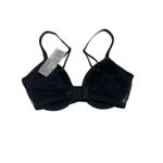 Natori Frame Black Bra Size 32D Style 723310 Contour Underwire Intricate Lace Photo 4