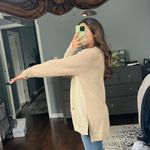 Steve Madden Oversized Color Blocking Cardigan Photo 3