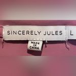 Sincerely Jules  golf active top - pink white - large Photo 2