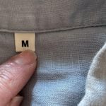 WOMEN'S jean button down shirt medium Photo 2