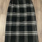 Liz Claiborne Liz Clairborne Lizsport 10 Petite Black Plaid Tartan Wrap Around Skirt Photo 1