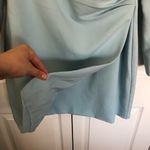Abercrombie & Fitch  Light Blue Wrap Front Blazer Dress Size M Tall Photo 5