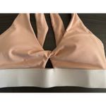 Fabletics Peach Cream Oasis Twist Sports Bra Medium Impact Womens S Photo 2