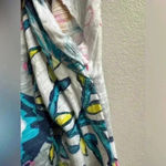 Fresh Produce EUC |  Tropical Print T-Shirt Dress w/ Ruffle | Women’s S/M Photo 3