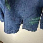 Napa Valley Floral Denim Jacket‎ Sz 1X Blue Photo 2