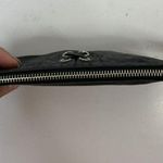 Cole Haan  Black Genuine Leather Cardholder Wristlet Top Zip iPhone Phone Holder Photo 4