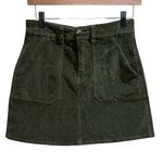 American Eagle size 4 long Hi-Rise A-line Corduroy Skirt Photo 0