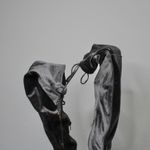 JustFab  Gray Over-the-Knee High Boots Photo 4