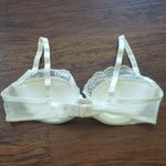 Agent Provocateur Ivory Lace Chic Feminine Coquette Girl Sexy Bra Size 36D Photo 5