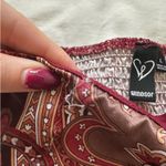 Windsor Bandana Scarf Tie Back Top L Photo 6