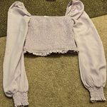 superdown  purple xs crop top Photo 1