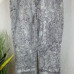 White House | Black Market Animal Snake Python Print Gray Skinny Ankle Jeans From WHBM NEW 6 Photo 0